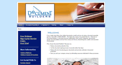 Desktop Screenshot of document-builders.com